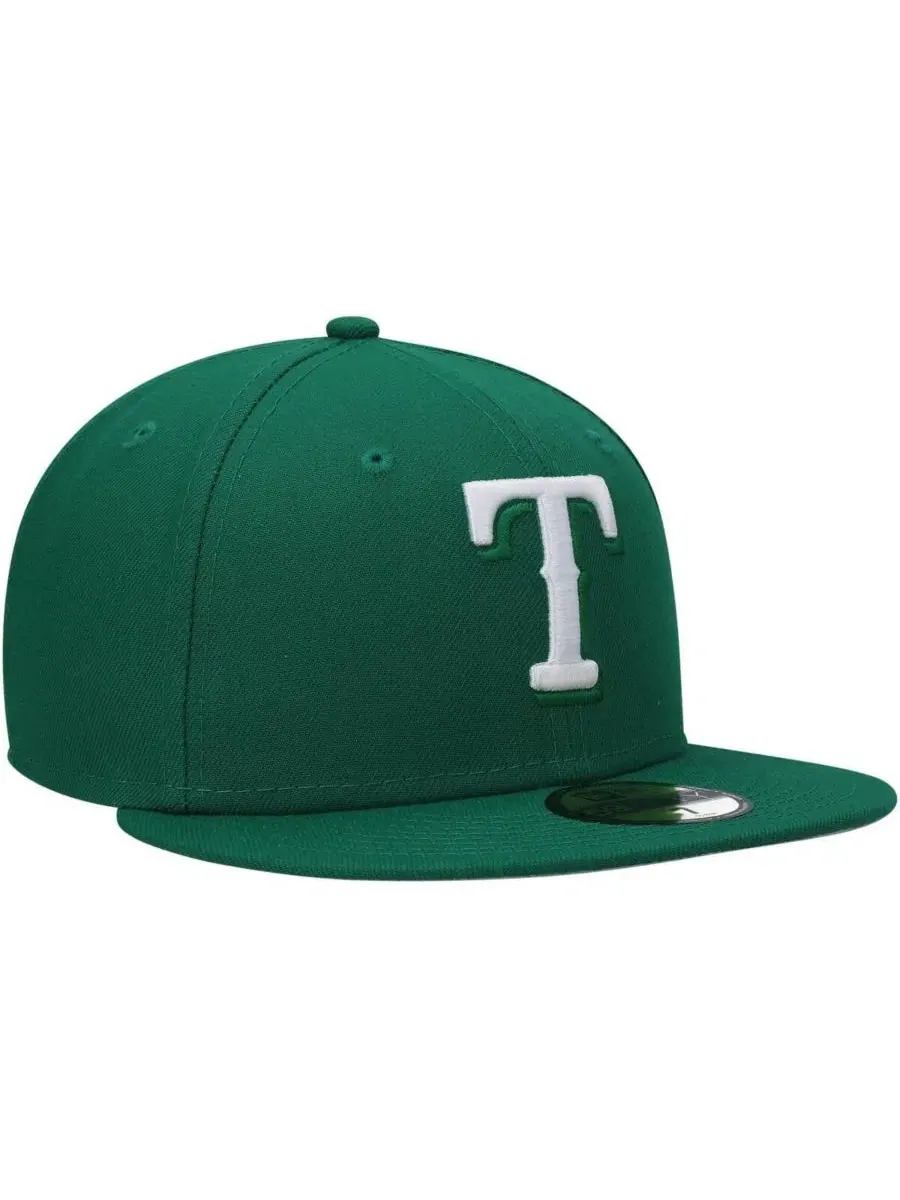 Кепка New Era с вышитым логотипом Texas Rangers — изображение 3 из 5, зеленый