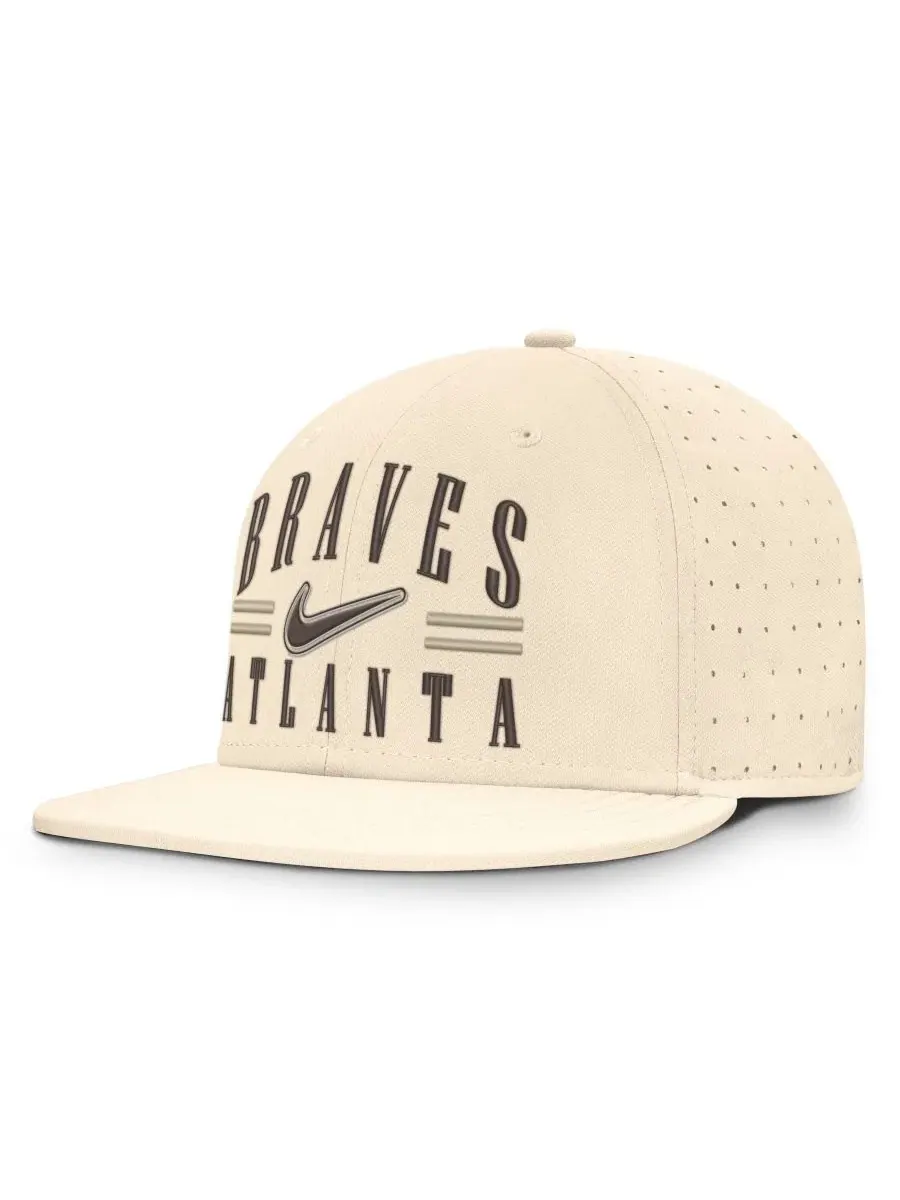 Бейсболка Nike True Dri-FIT AeroBill Fitted Hat, Atlanta Braves