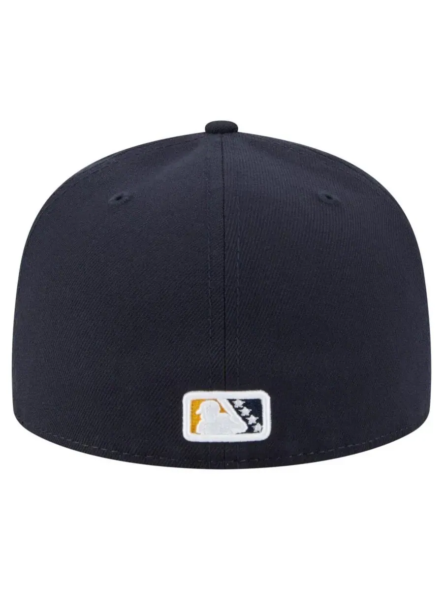 New Era Мужская темно-синяя кепка Charleston RiverDogs из коллекции Authentic Collection 59FIFTY — изображение 2 из 4