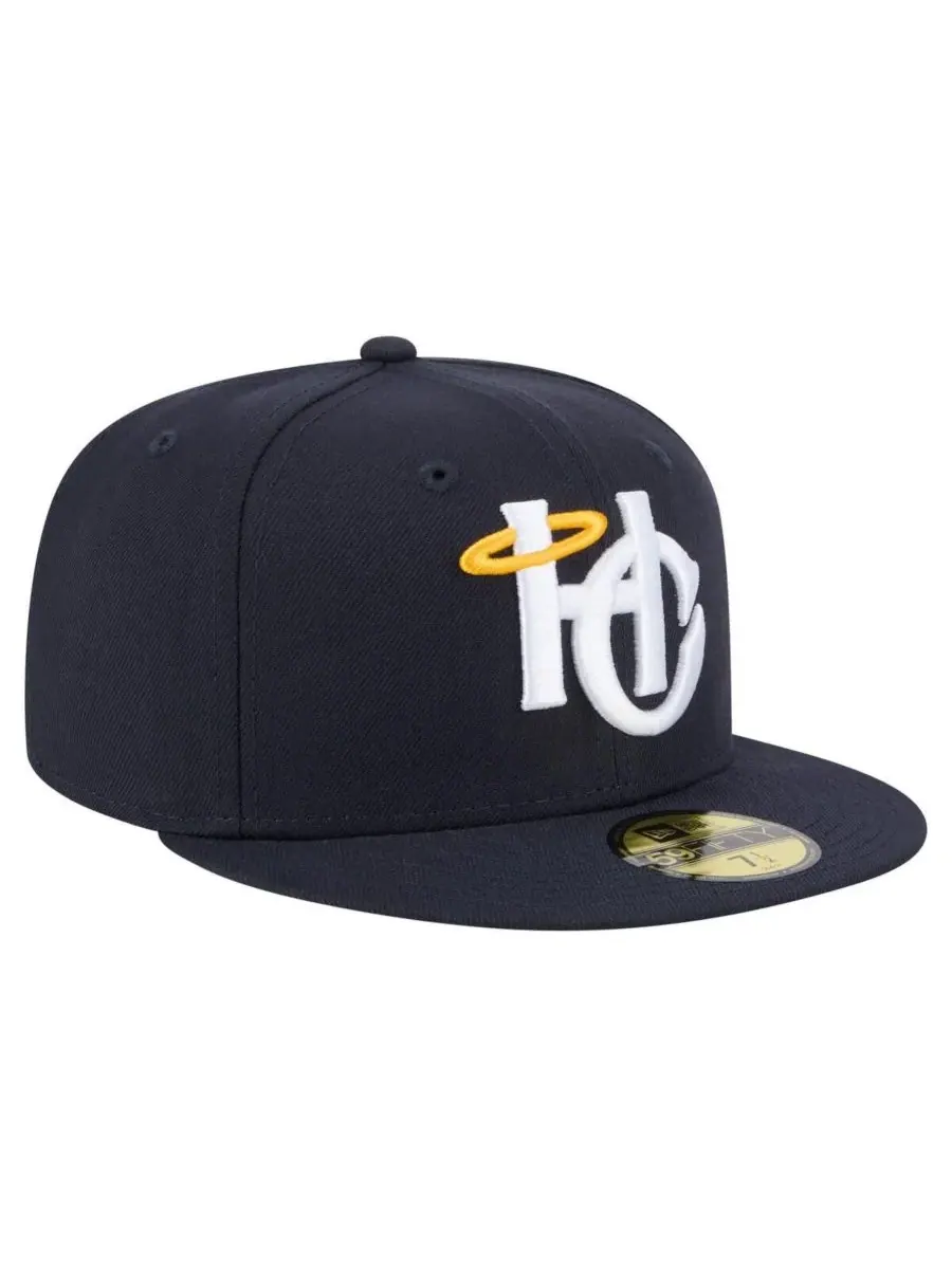 New Era Мужская темно-синяя кепка Charleston RiverDogs из коллекции Authentic Collection 59FIFTY — изображение 3 из 4
