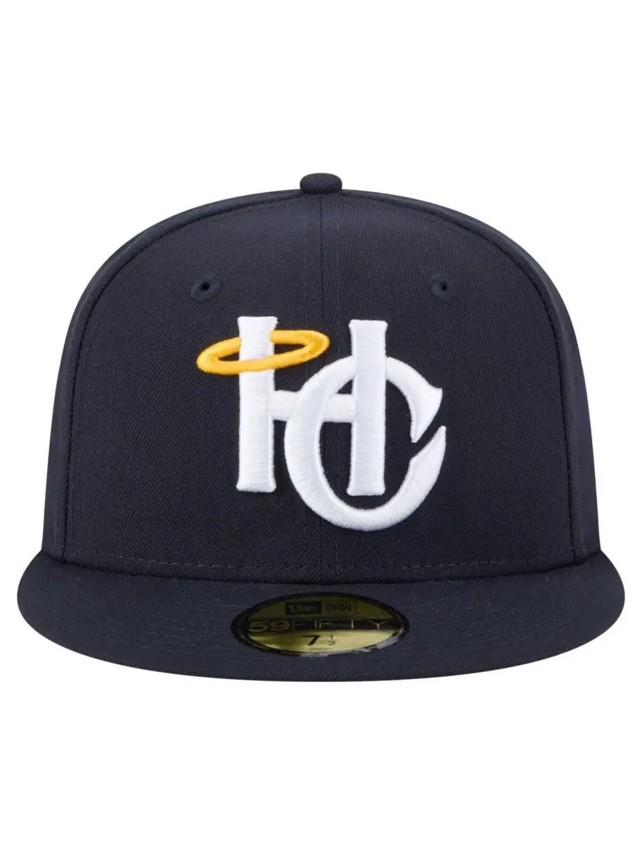 New Era Мужская темно-синяя кепка Charleston RiverDogs из коллекции Authentic Collection 59FIFTY — изображение 4 из 4
