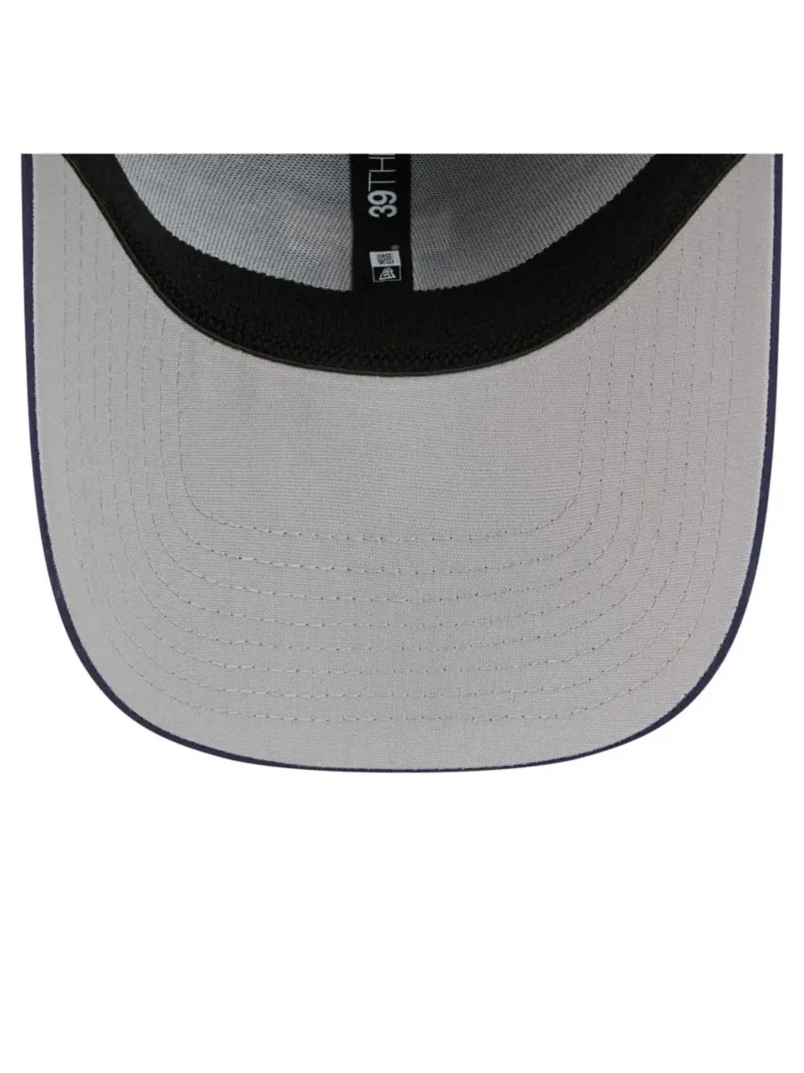 New Era Мужская темно-синяя кепка Illinois Fighting Illini Rope 39THIRTY Flex Hat — изображение 3 из 5, темно-синий