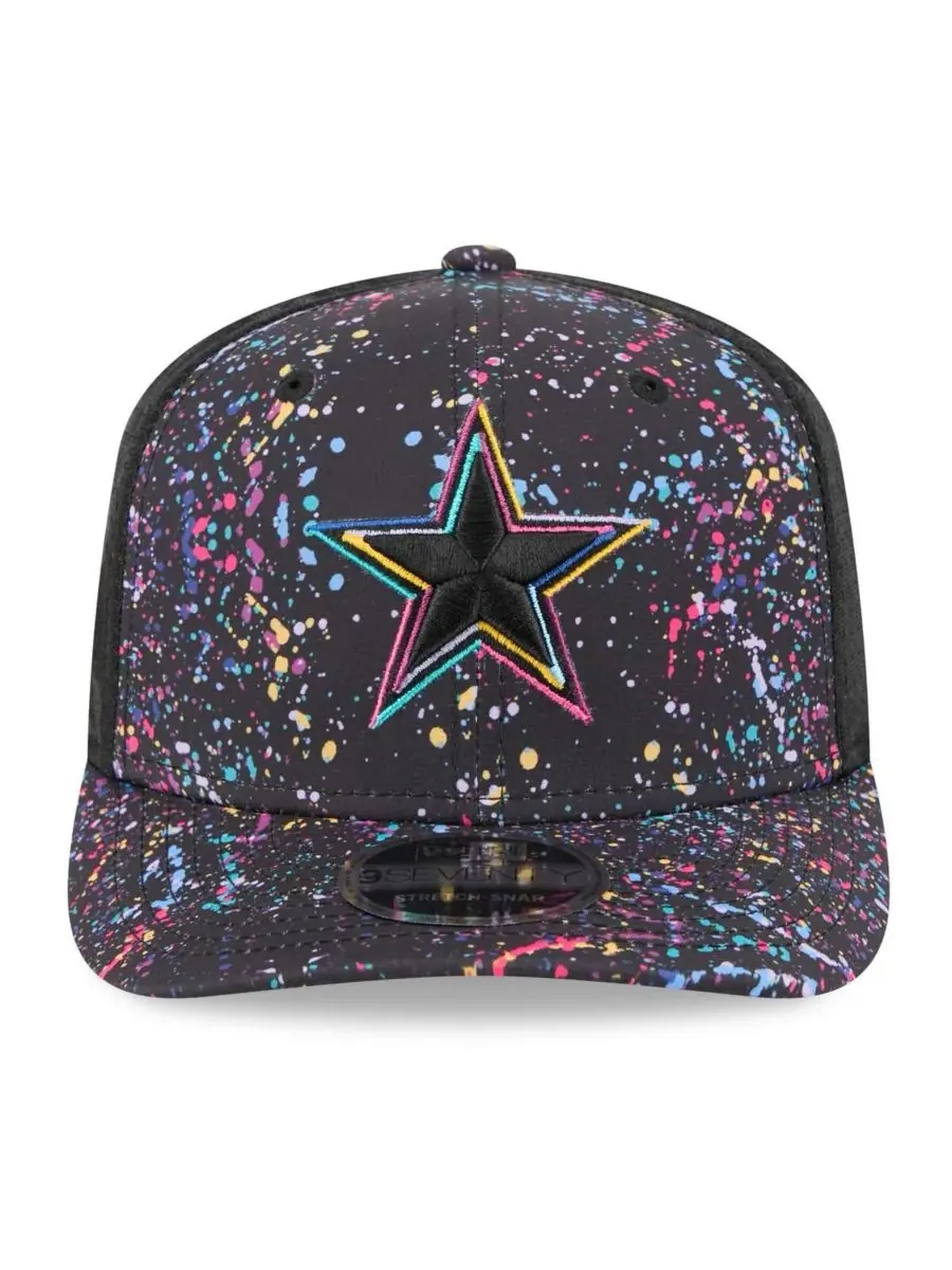 New Era Мужская черная регулируемая кепка Dallas Cowboys 2025 NFL Crucial Catch 9SEVENTY — изображение 2 из 5, черный