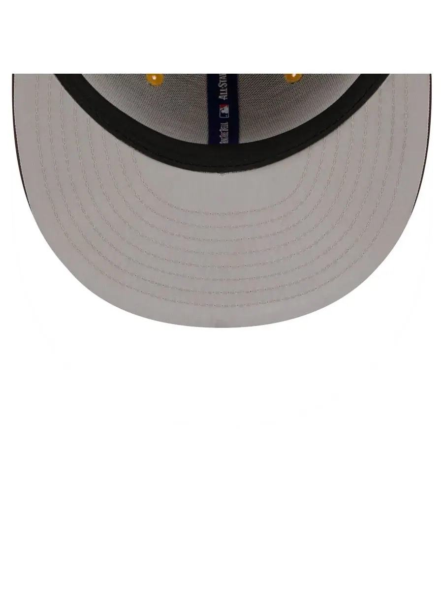 Кепка 59FIFTY с вышивкой логотипа San Diego Padres New Era — изображение 5 из 5, коричневый