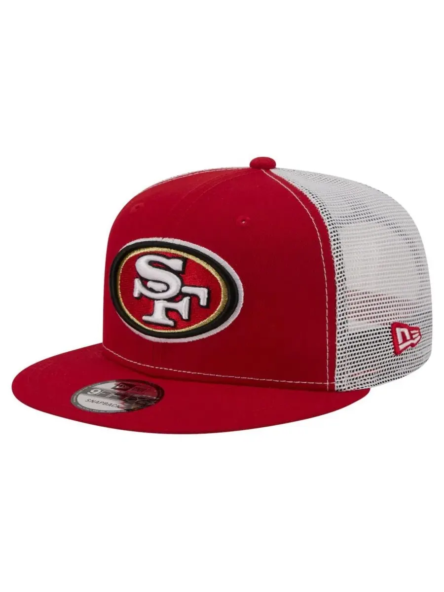 Кепка-снапбек с высокой тульей и сетчатыми вставками, San Francisco 49ers Core Team 9FIFTY New Era