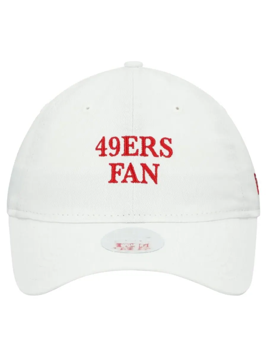 Кепка с вышивкой San Francisco 49ers New Era — изображение 2 из 4, белый