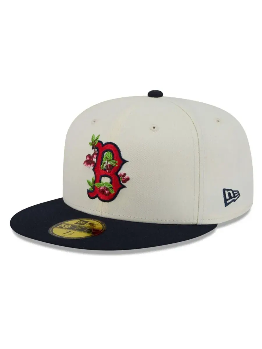 Кепка New Era с вышивкой — изображение 3 из 7, белый темно-синий