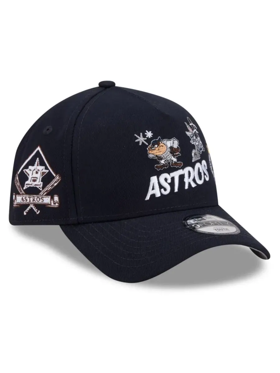 Кепка-а-фрейм 9FORTY с принтом Houston Astros и Looney Tunes New Era