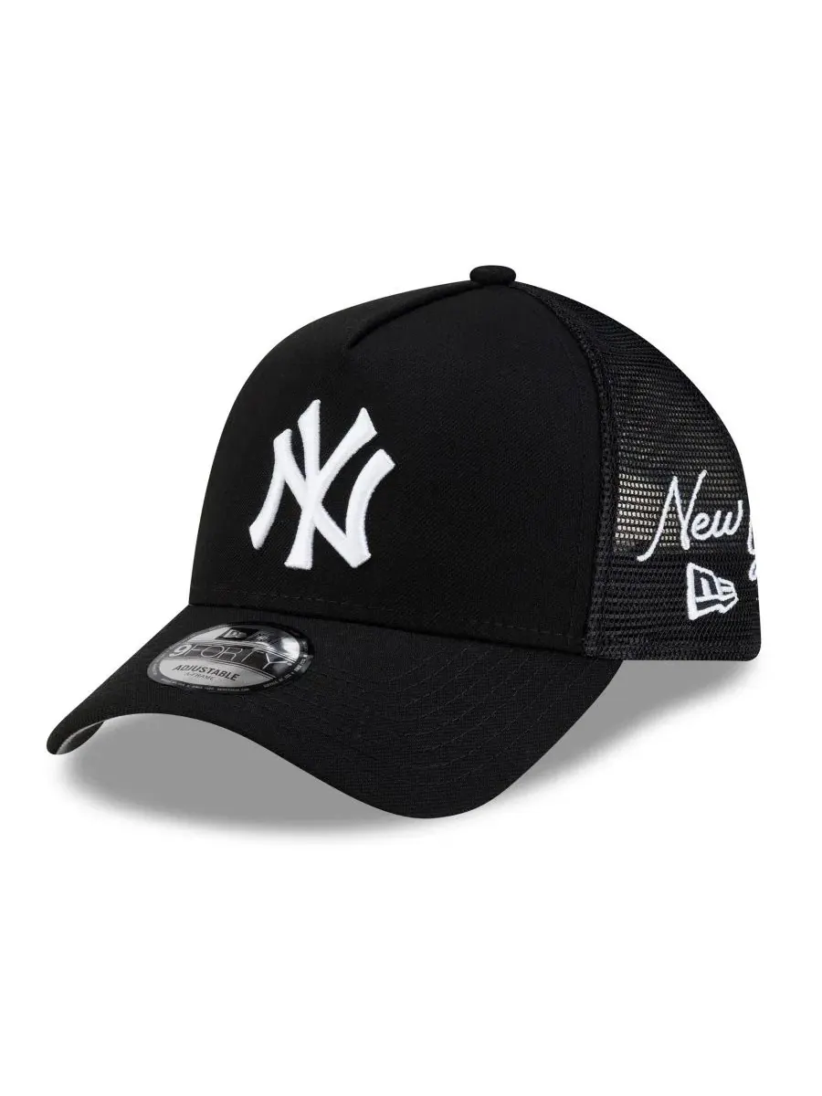 Кепка-тракер New York Yankees Side Script 9FORTY A-Frame New Era