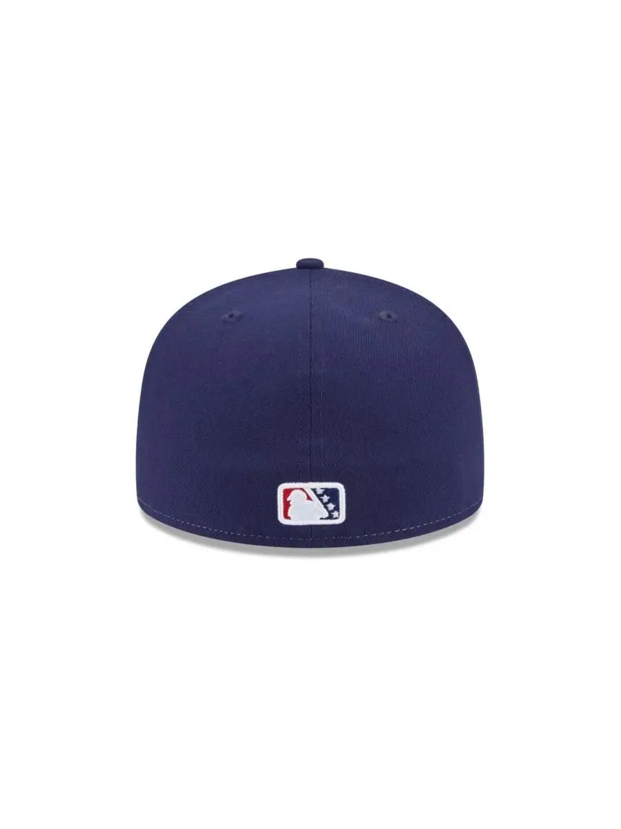 New Era Мужская темно-синяя кепка Brooklyn Cyclones Theme Nights 59FIFTY — изображение 2 из 4, темно-синий