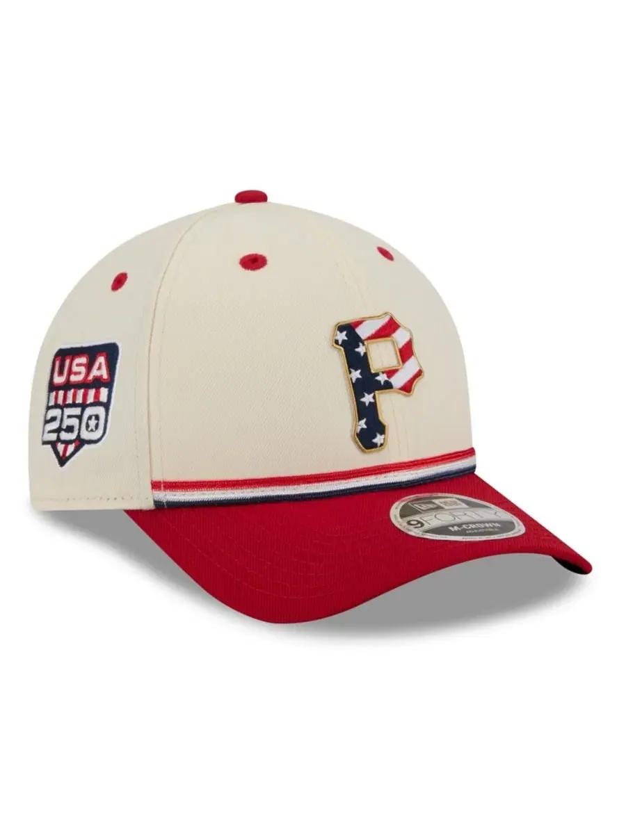 Кепка Pittsburgh Pirates с вышивкой USA 250 New Era