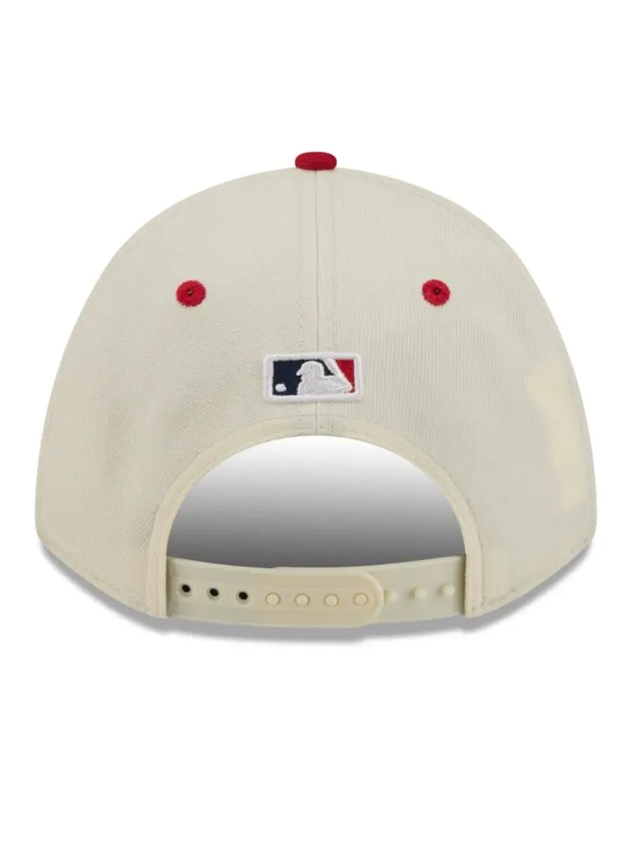 Кепка Pittsburgh Pirates с вышивкой USA 250 New Era — изображение 4 из 5, кремовый красный