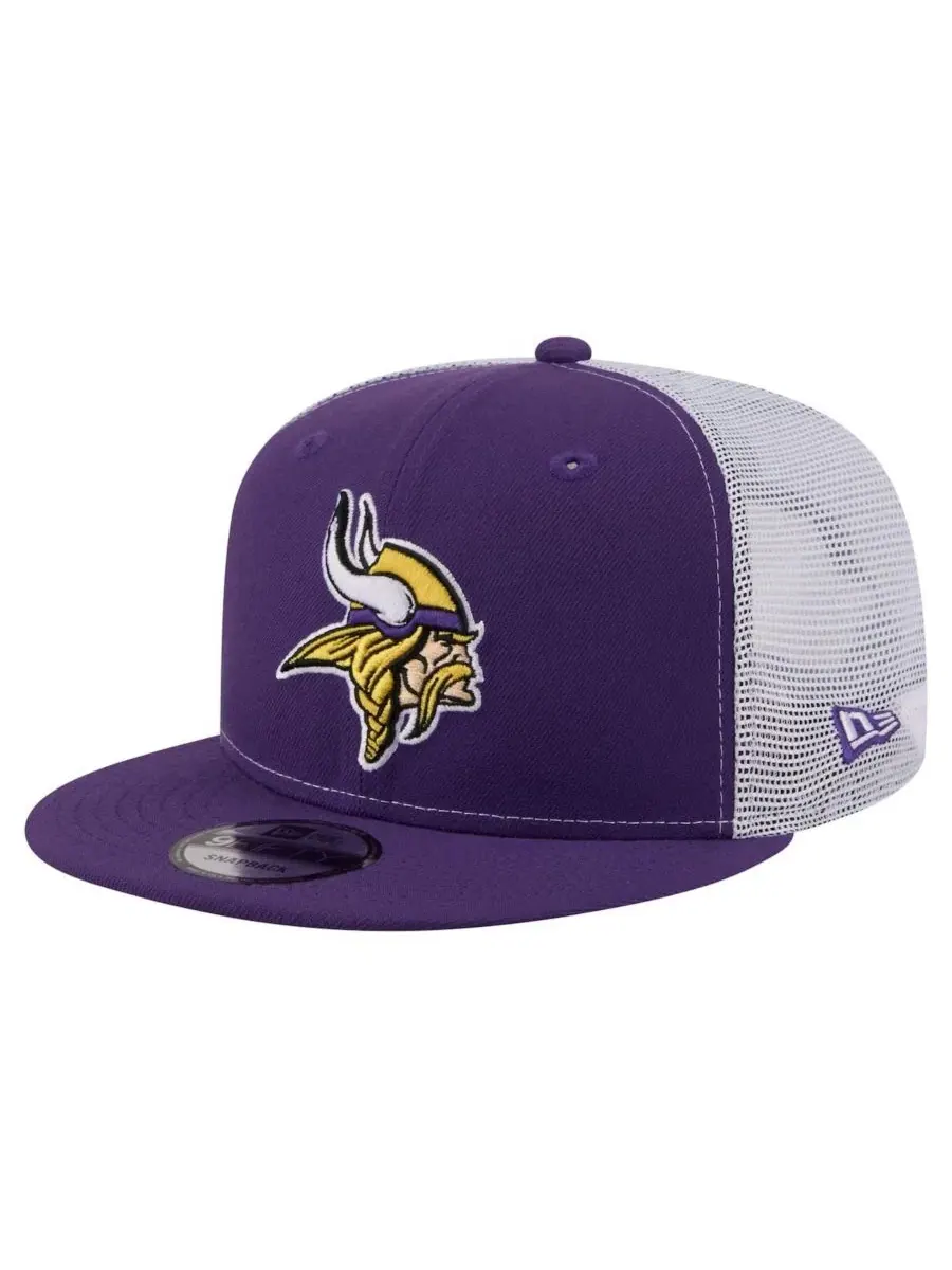Кепка-снапбек с вышитым логотипом Minnesota Vikings New Era