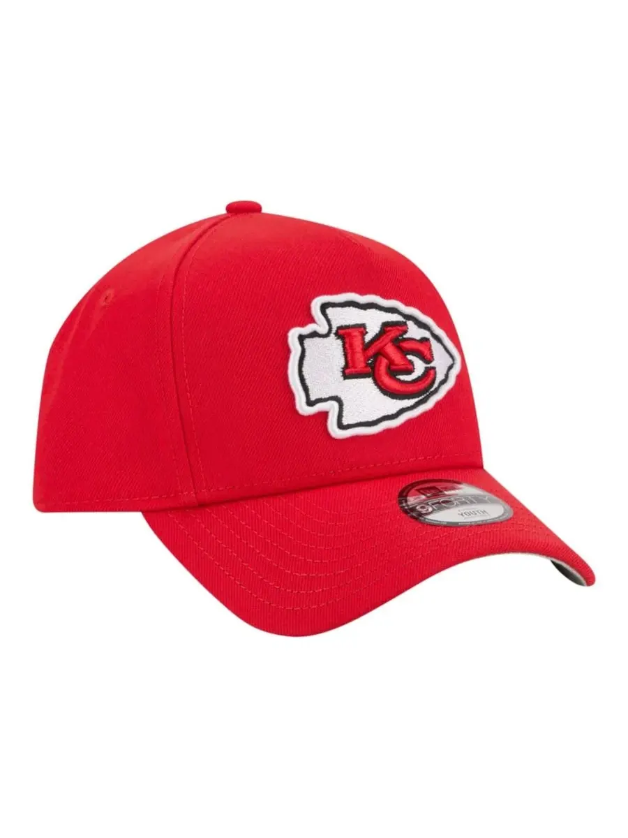 Кепка с эмблемой Kansas City Chiefs New Era — изображение 3 из 7, красный