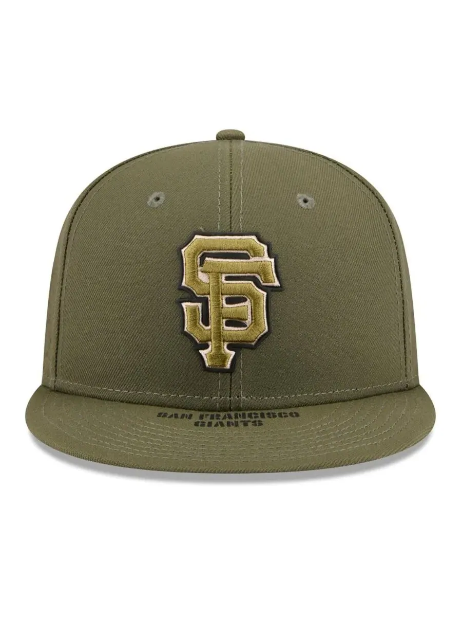 Кепка New Era с вышитым логотипом San Francisco Giants — изображение 2 из 5, оливковый