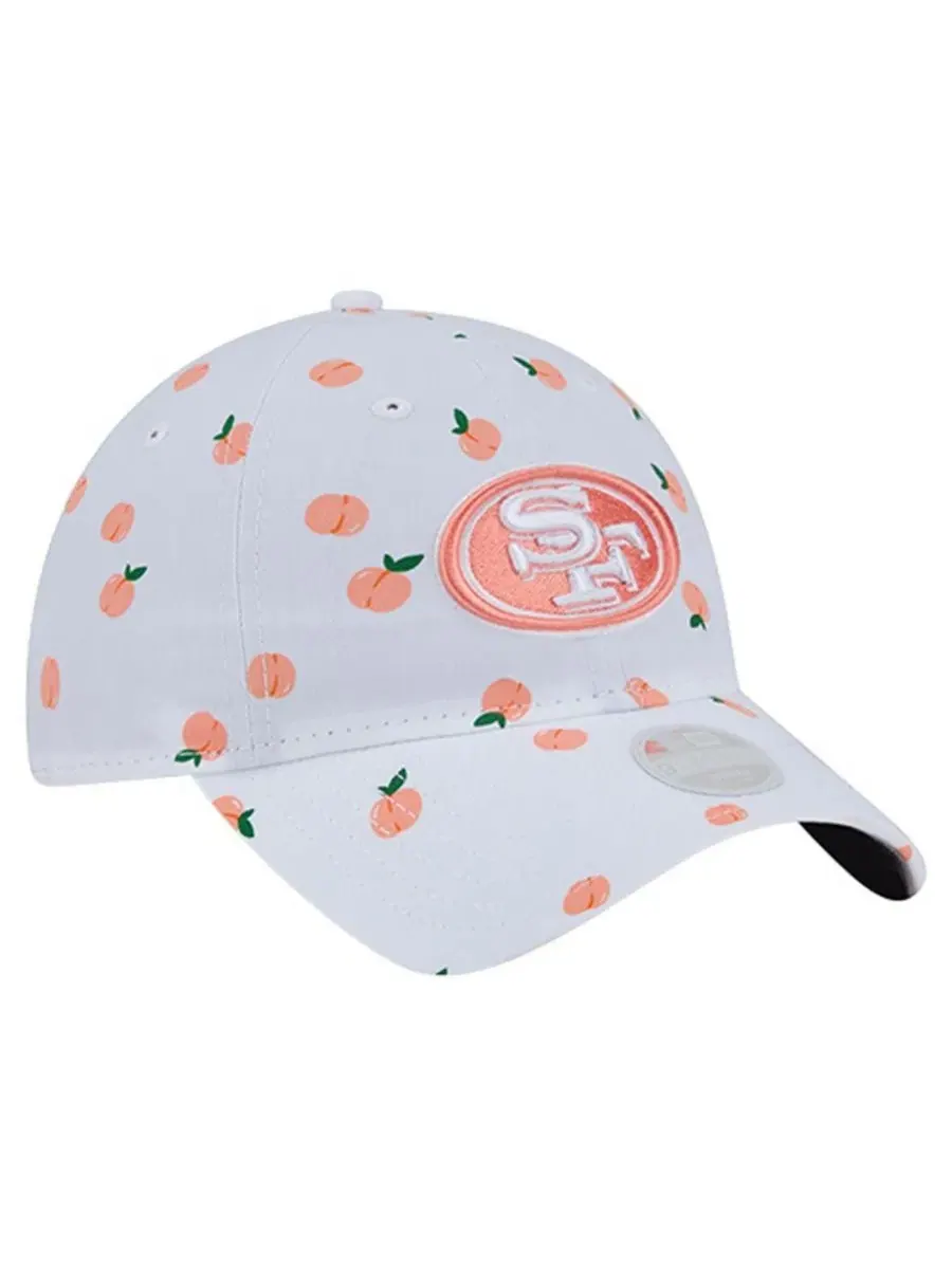 Кепка с принтом Fruit Pattern 9TWENTY New Era — изображение 3 из 5, белый