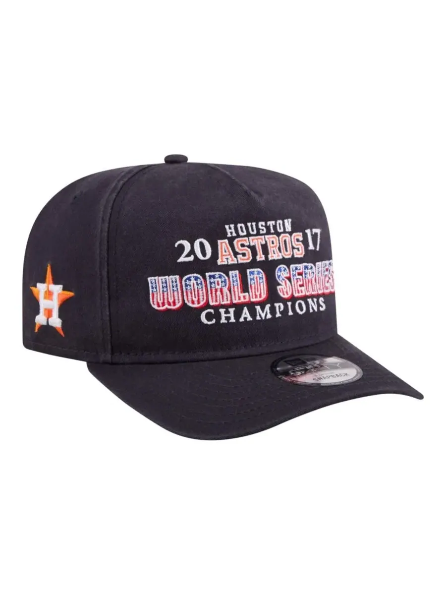 Кепка-снэпбек с высокой тульей, с вышивкой, Houston Astros 2017 World Series Champions Historic — изображение 3 из 5
