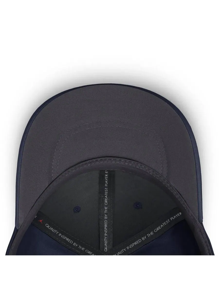 Кепка Dri-FIT с вышивкой, модель Gameday Aerobill Swooshflex Jordan — изображение 2 из 5, темно-синий