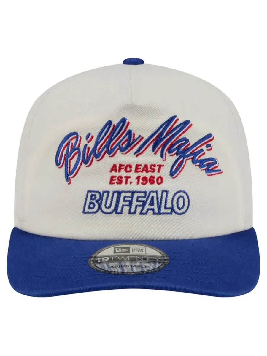 Кепка с козырьком Buffalo Bills Script 19TWENTY New Era — изображение 2 из 7, бежевый