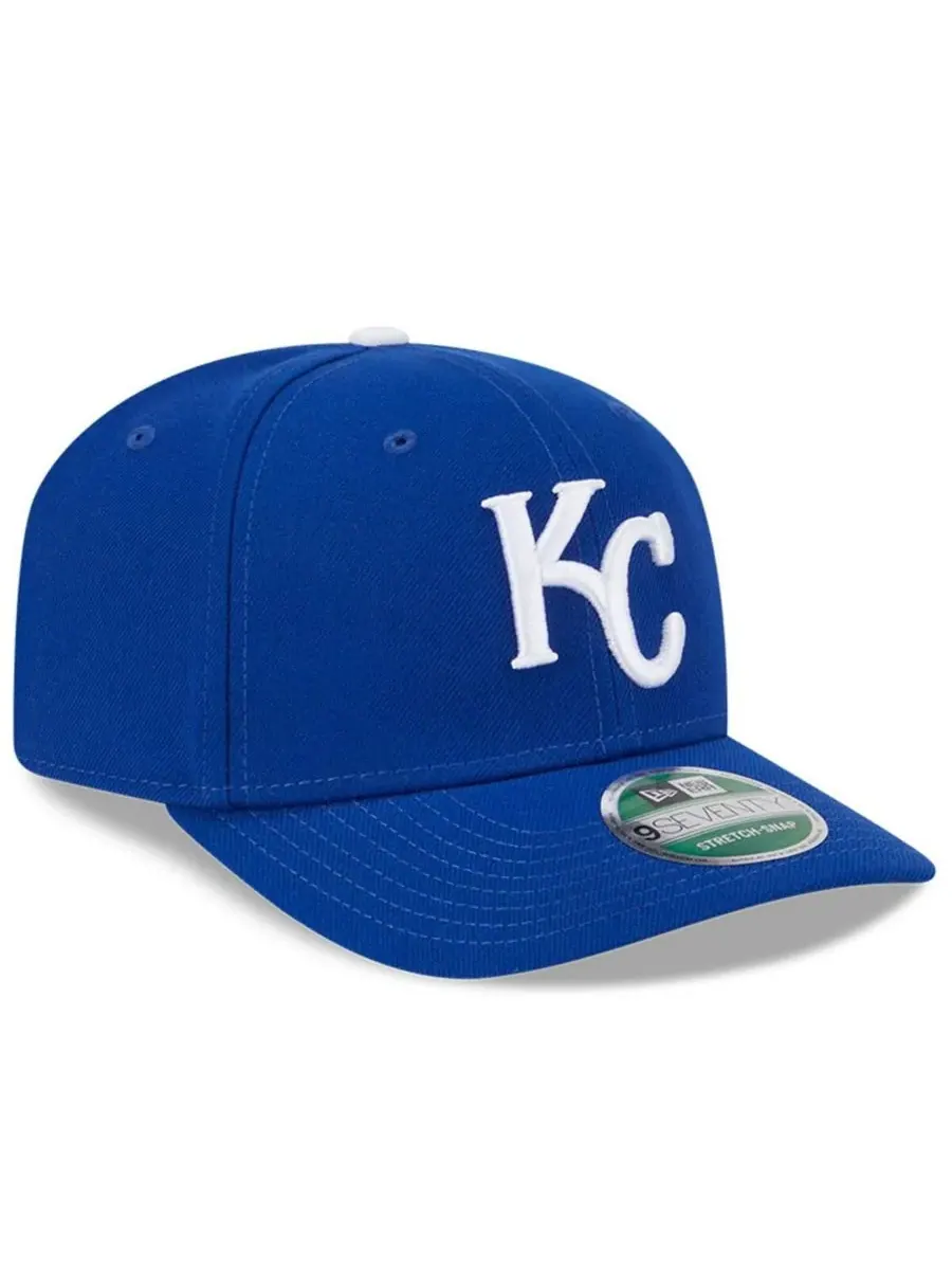 Мужская регулируемая бейсболка Royal Kansas City Royals Player Replica 9SEVENTY New Era