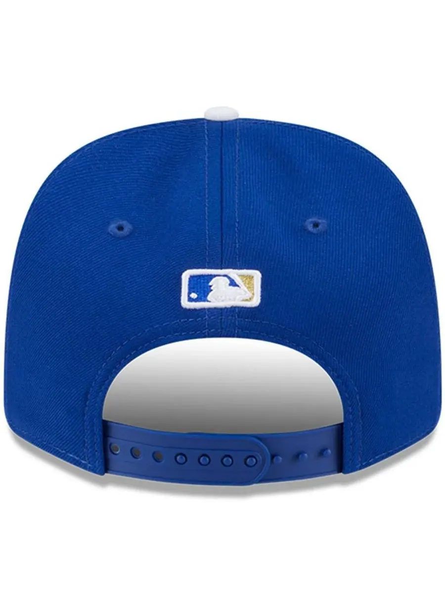 Мужская регулируемая бейсболка Royal Kansas City Royals Player Replica 9SEVENTY New Era — изображение 3 из 5, королевский