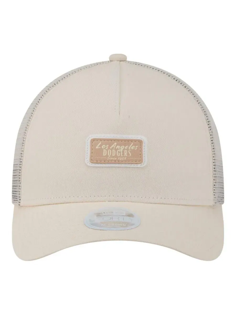 Кепка-тракер с козырьком и принтом Los Angeles Dodgers Tonal Patch 9FORTY M-Crown A-Frame New Era — изображение 2 из 5