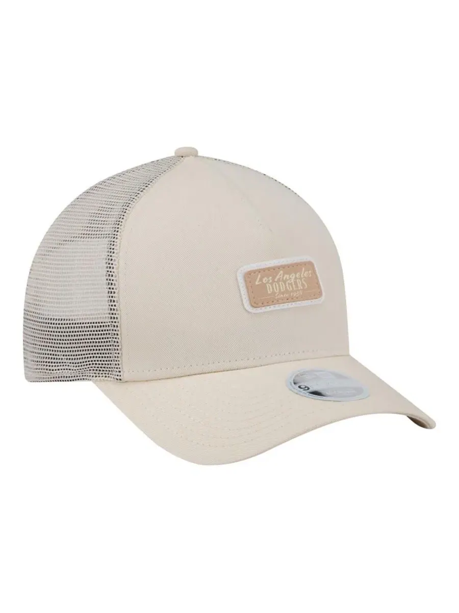 Кепка-тракер с козырьком и принтом Los Angeles Dodgers Tonal Patch 9FORTY M-Crown A-Frame New Era — изображение 3 из 5