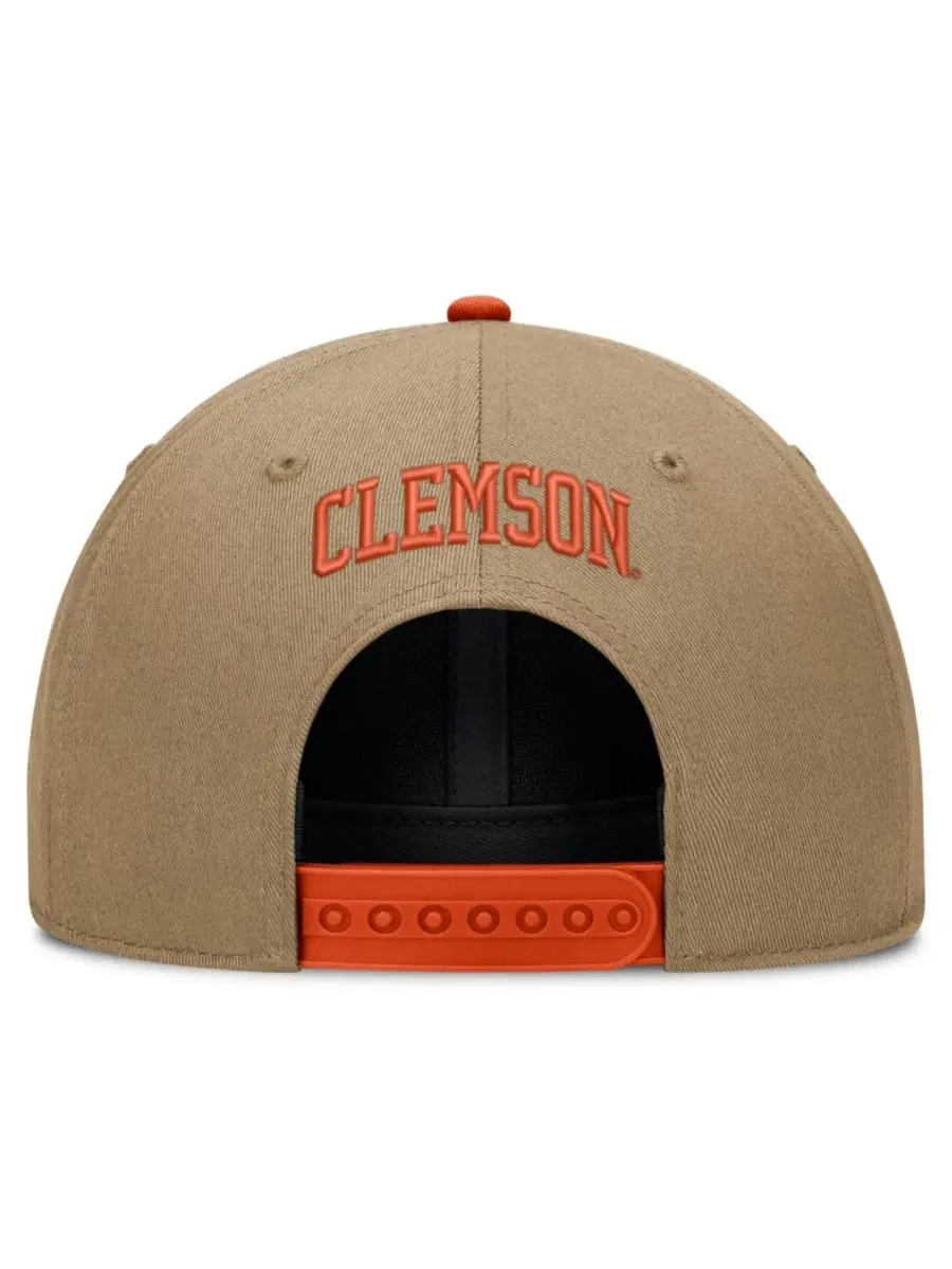 Кепка с эмблемой Clemson Tigers Nike — изображение 4 из 4, бежевый оранжевый