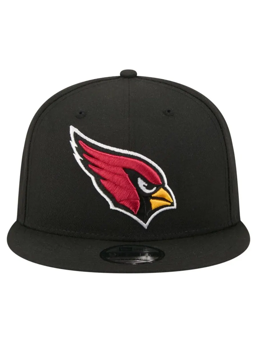 Кепка-снэпбек с высокой тульей и плоским козырьком Arizona Cardinals New Era — изображение 5 из 5, черный