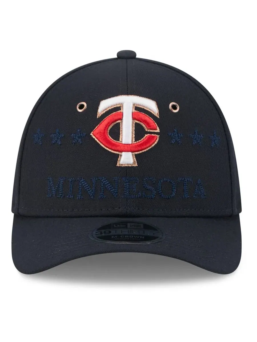 Кепка с вышивкой Minnesota Twins New Era — изображение 2 из 5, темно-синий