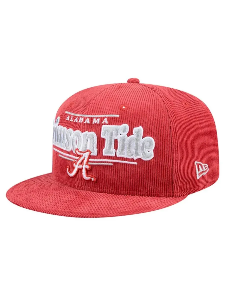 New Era Мужская кепка-снепбек Crimson Alabama Crimson Tide Display 9FIFTY