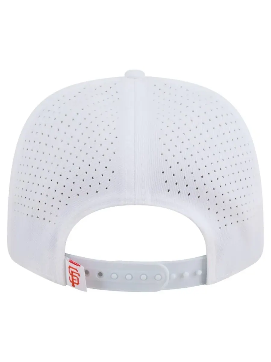 New Era Мужская белая регулируемая кепка San Francisco Giants COOLERA 9SEVENTY — изображение 2 из 5, белый