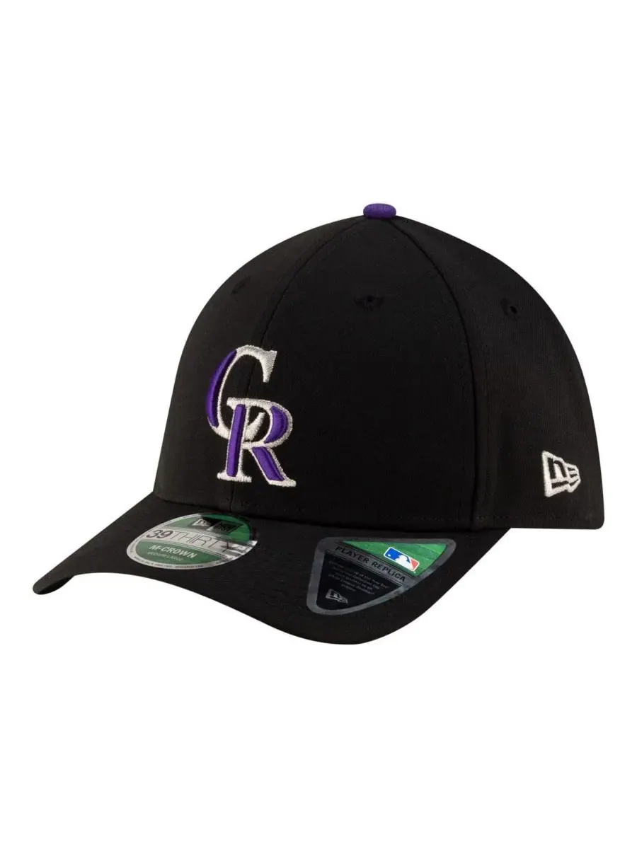 Кепка New Era Colorado Rockies Player Replica 39THIRTY M-Crown Flex