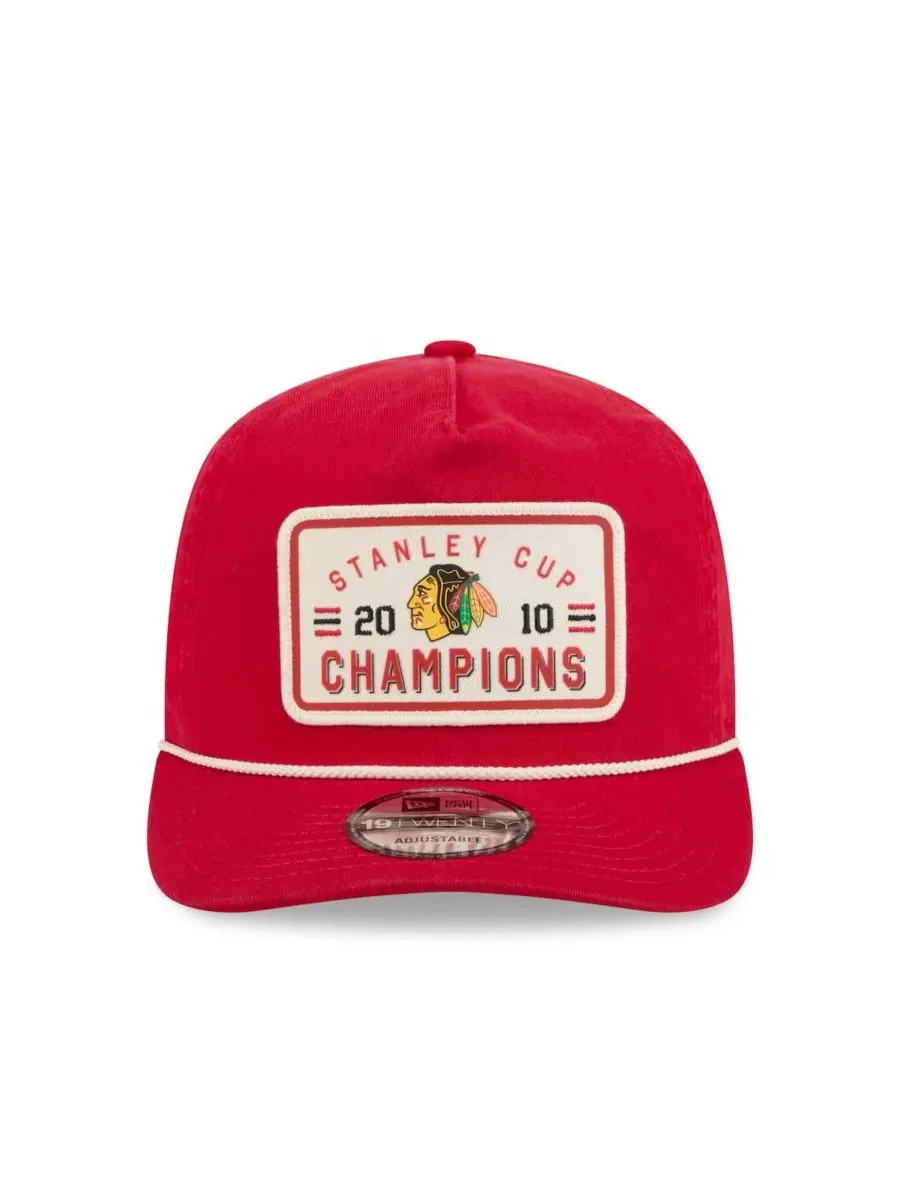 Кепка с принтом Throwback Stanley Cup Champions Side Patch 19TWENTY New Era — изображение 2 из 5, красный