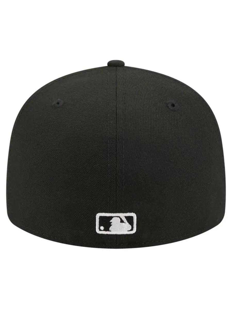 Кепка с вышивкой орла и логотипом Chicago White Sox, модель Americana Bald Eagle New Era — изображение 4 из 5, черный
