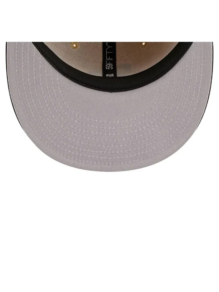 Кепка с высокой тульей и плоским козырьком San Diego Padres Two-Tone Embroidered Visor 59FIFTY New — изображение 5 из 5