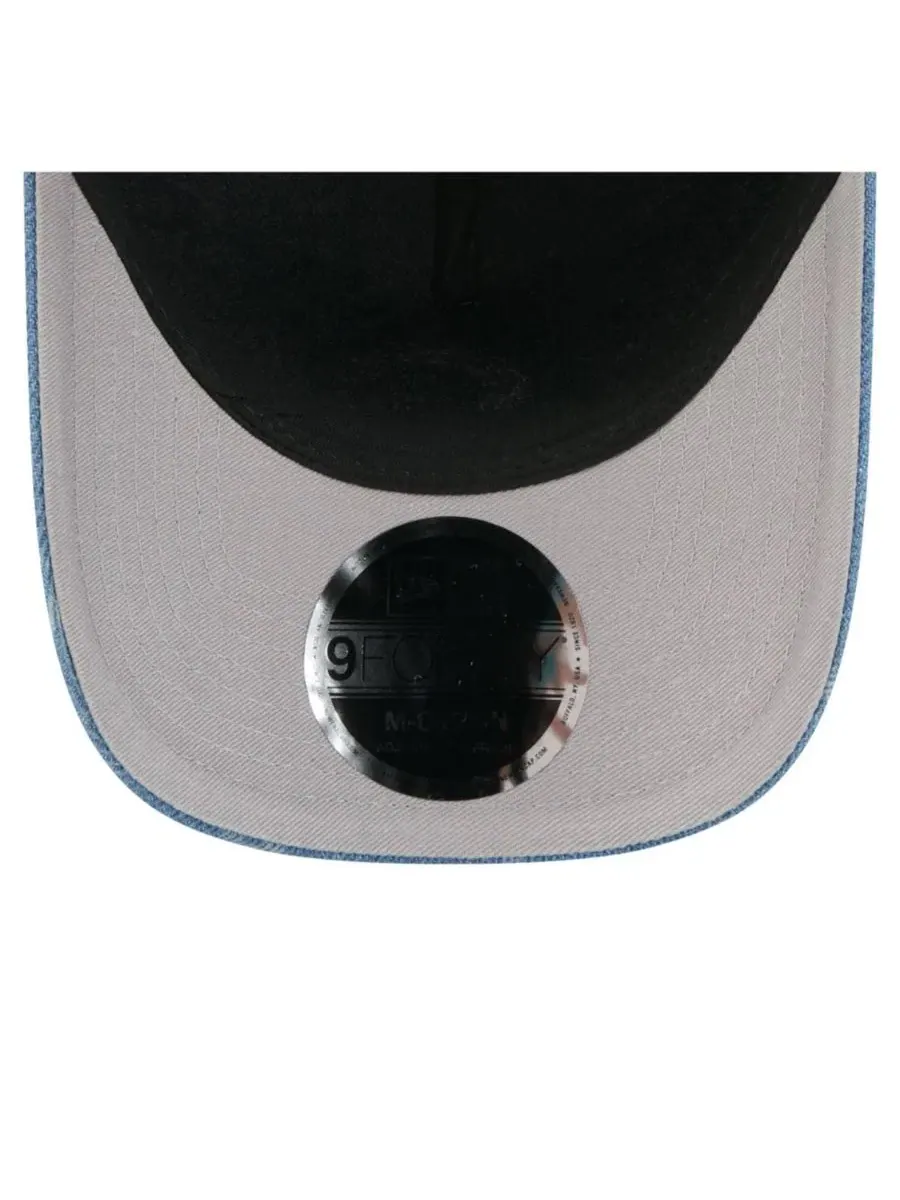 Кепка New Era A-Frame 9FORTY с эмблемой Chicago Cubs, деним — изображение 5 из 7, джинсовый синий
