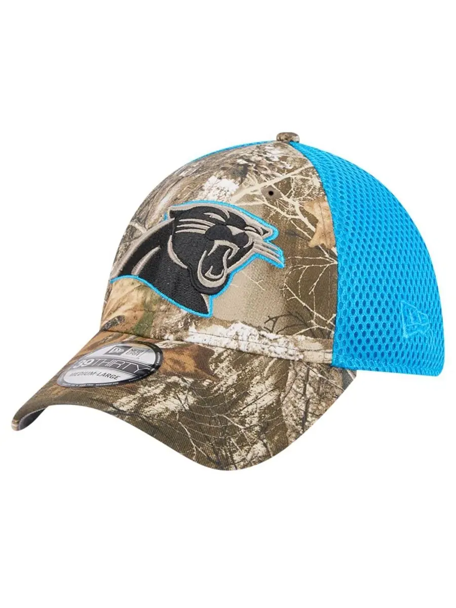 Кепка с вышитым логотипом Carolina Panthers, Realtree Camo