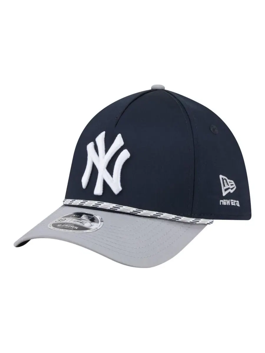 Кепка с изогнутым козырьком и плетеным шнуром, модель Rope M-Crown A-Frame 39THIRTY Flex Hat New Era