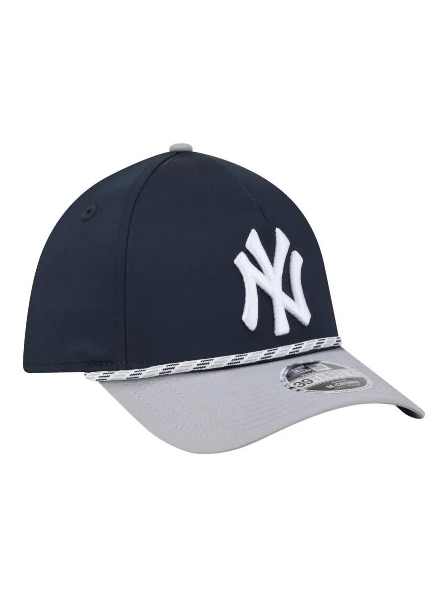 Кепка с изогнутым козырьком и плетеным шнуром, модель Rope M-Crown A-Frame 39THIRTY Flex Hat New Era — изображение 3 из 4