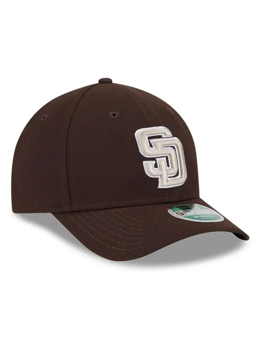 New Era Мужская коричневая кепка San Diego Padres Player Replica 9FORTY с регулируемым размером — изображение 3 из 5
