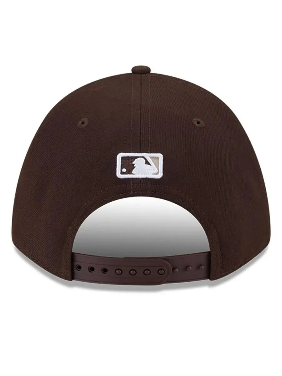 New Era Мужская коричневая кепка San Diego Padres Player Replica 9FORTY с регулируемым размером — изображение 4 из 5