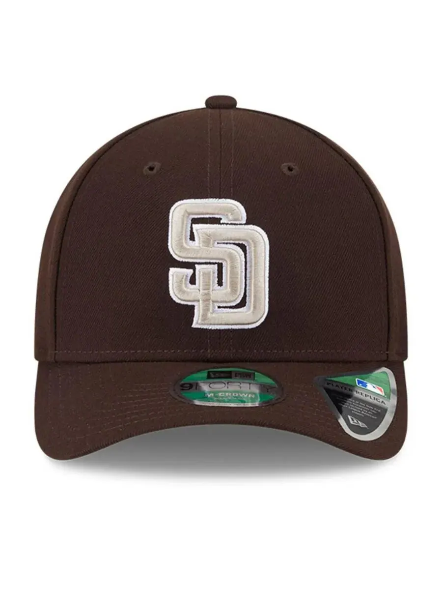 New Era Мужская коричневая кепка San Diego Padres Player Replica 9FORTY с регулируемым размером — изображение 5 из 5