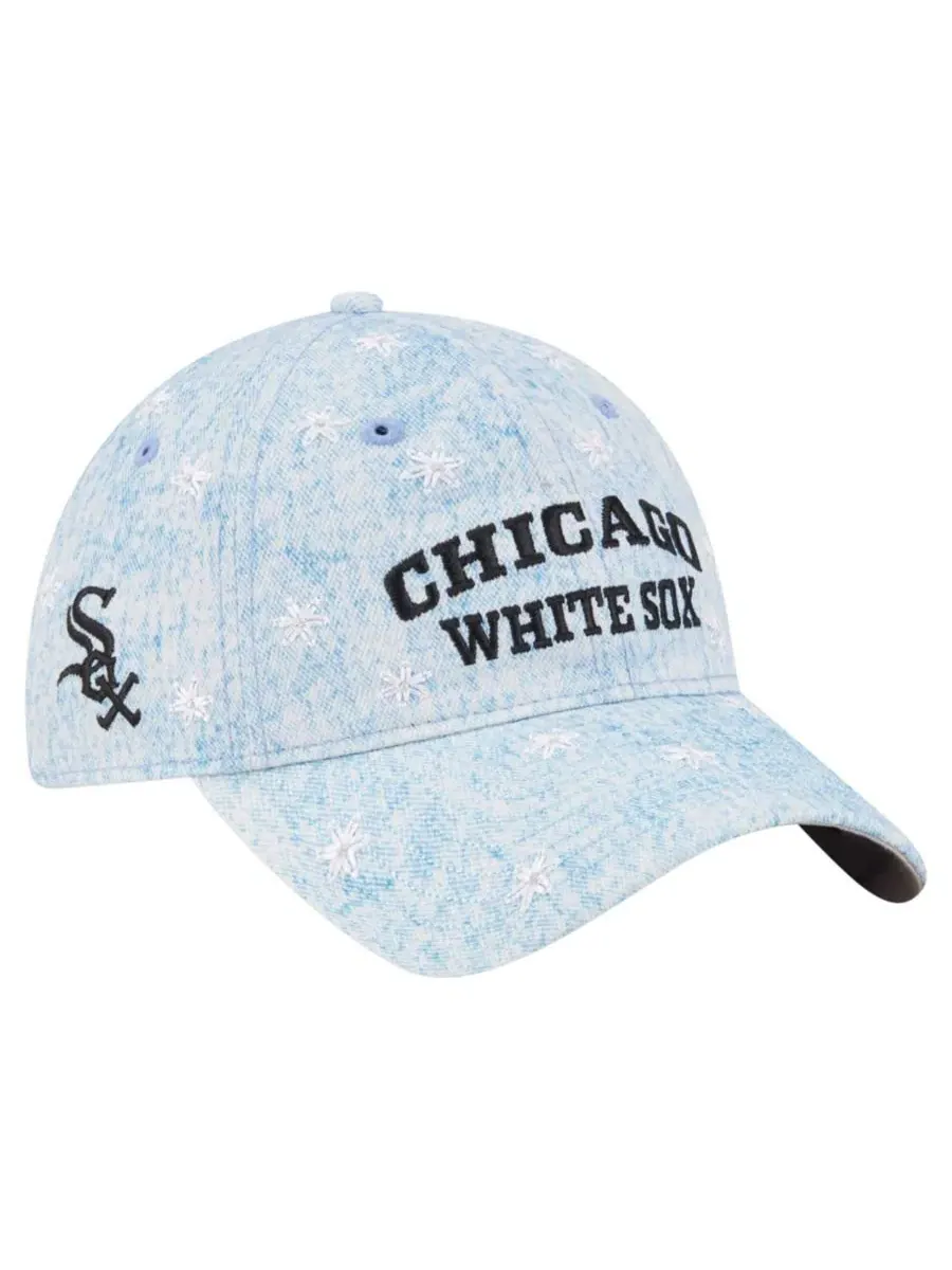 Кепка с вышивкой ромашек Chicago White Sox Daisy All Over 9TWENTY New Era