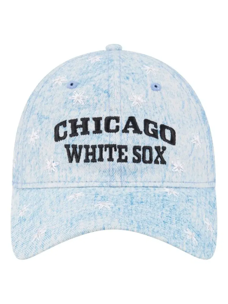 Кепка с вышивкой ромашек Chicago White Sox Daisy All Over 9TWENTY New Era — изображение 5 из 5, светлый синий