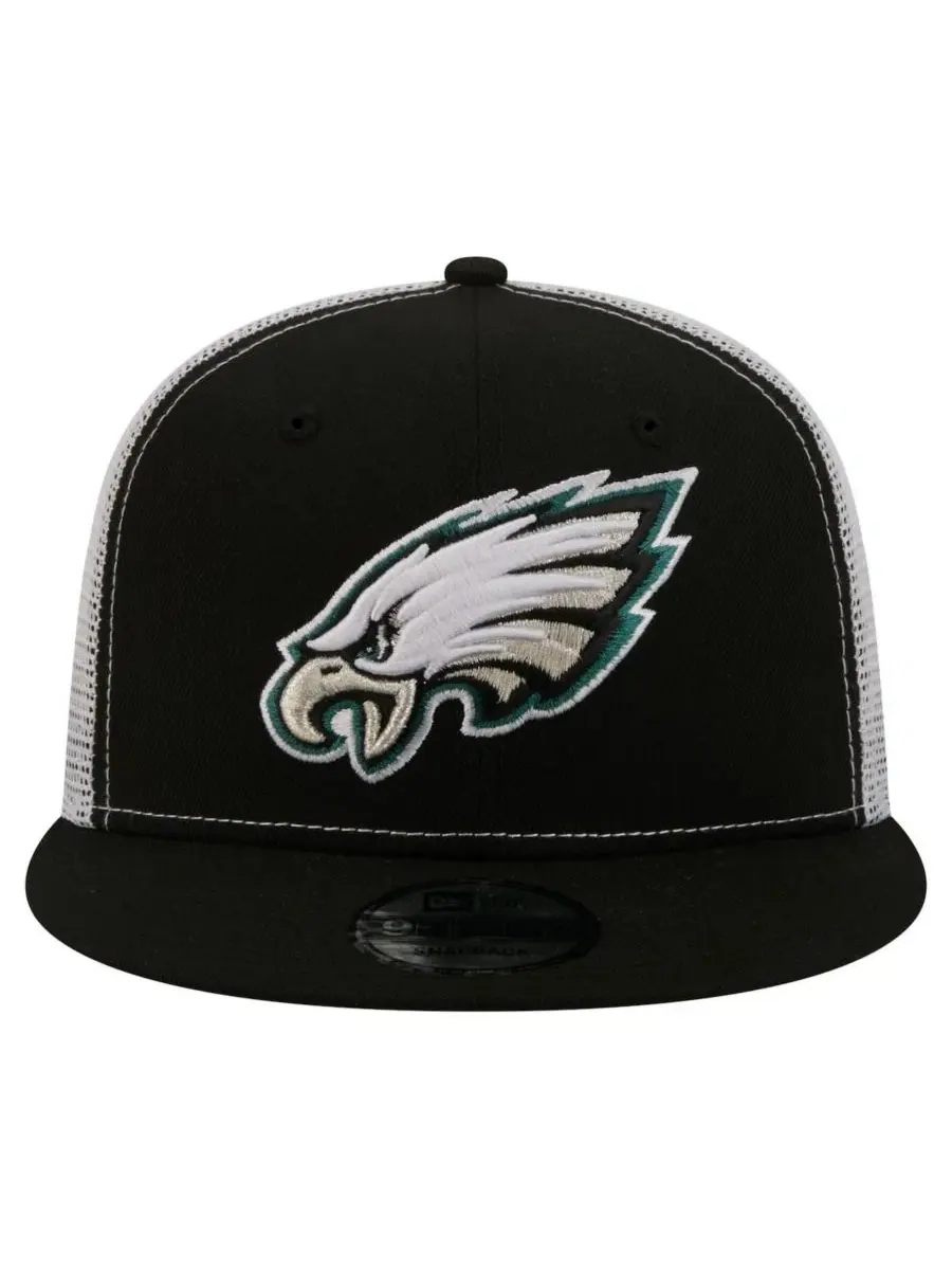Кепка-снапбек с вышивкой Philadelphia Eagles New Era — изображение 2 из 5, черный