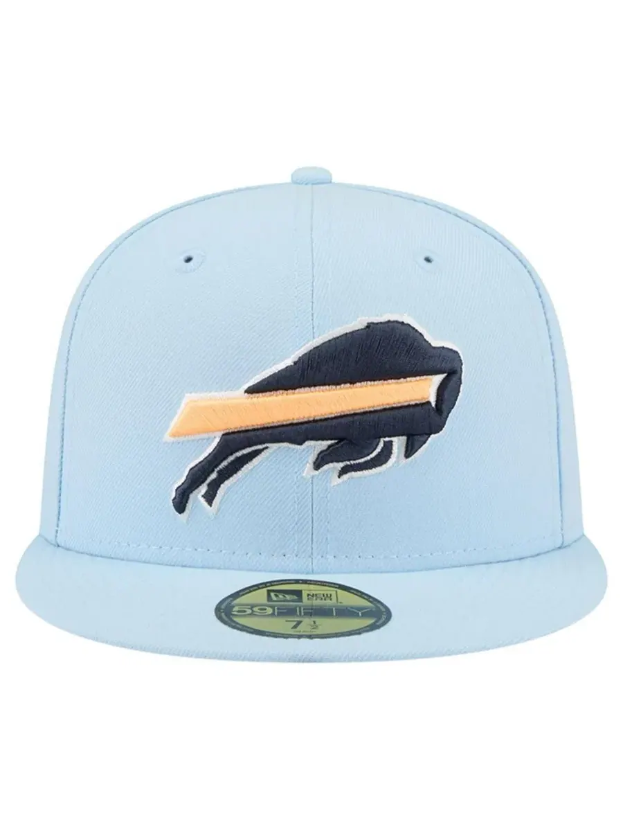 Кепка с высокой тульей Coastal Blue Buffalo Bills 59FIFTY New Era — изображение 2 из 5, синий