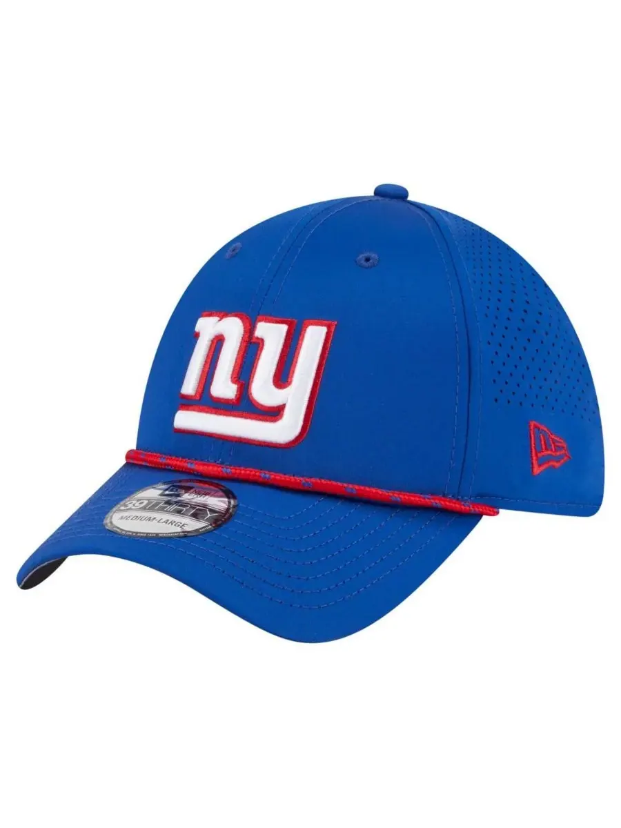 Мужская перфорированная бейсболка Royal New York Giants 39THIRTY Flex Hat New Era