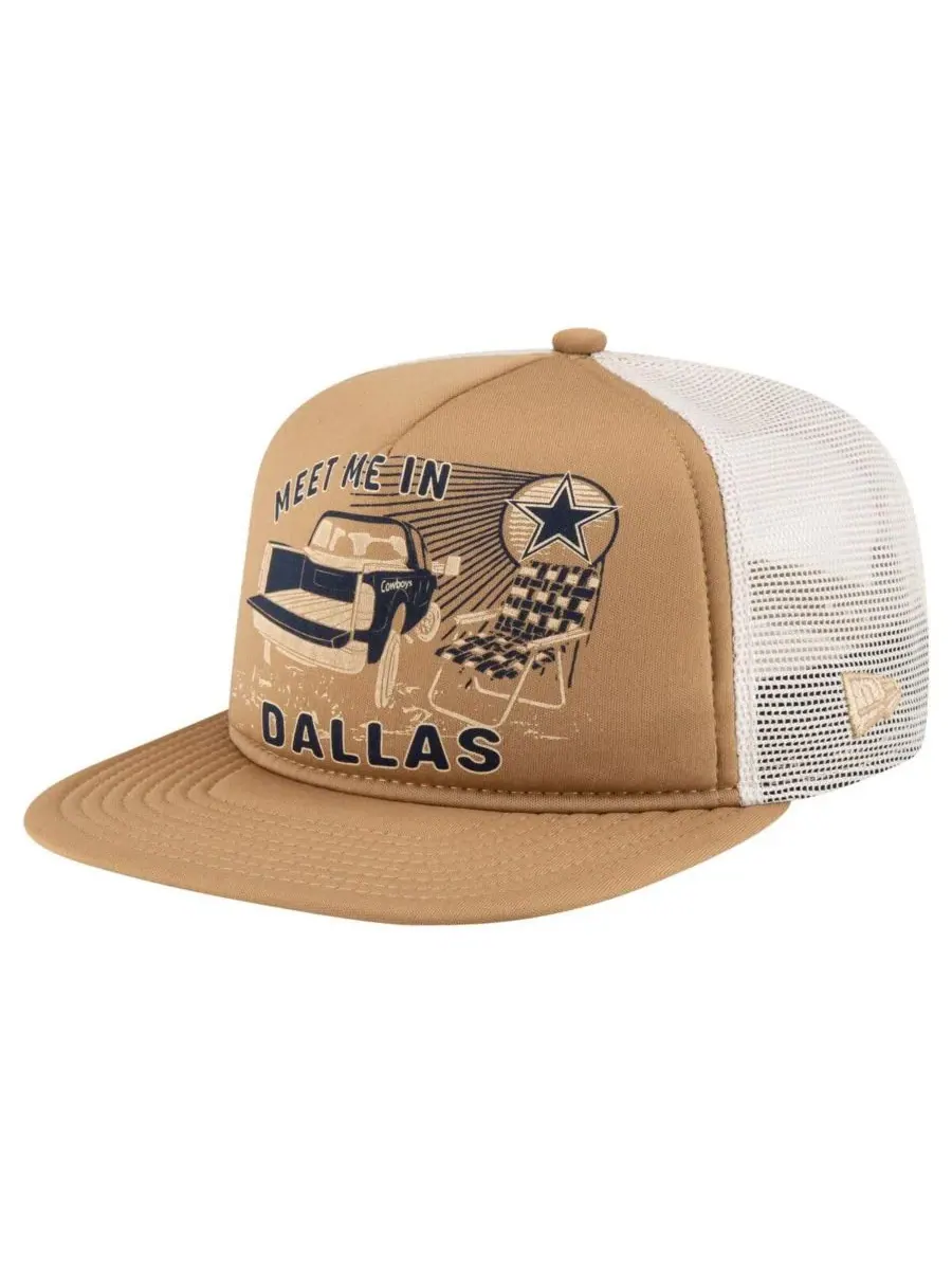 Мужская кепка Stone Dallas Cowboys Meet Me 9FIFTY Snapback New Era
