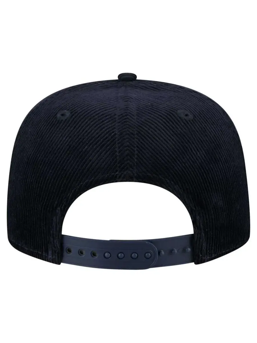 New Era Мужская темно-синяя вельветовая кепка-гольфистка New York Yankees Full Circle с — изображение 3 из 4, темно-синий